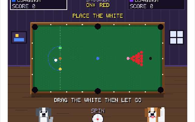 Snooker game picture